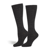 Chaussettes Laine Merinos – Gris Foncé Mélangé / 1 Paire