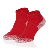 Performance Running Socks – Red / 3 Pairs