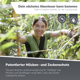 Anti-Zecken & Mückenschutz Socken – Anthrazit / 1 Paar