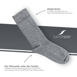 SAFERSOX Originals – Gris chiné / 1 paire