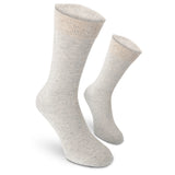 Chaussettes anti-tiques et anti-moustiques – Gris clair chiné / 1 paire