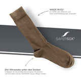 Chaussettes anti-tiques et anti-moustiques – Moka / 3 paires