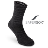 Chaussettes de sport avec protection anti-tiques et anti-moustiques – Anthracite / 3 paires