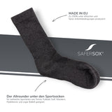 Chaussettes de sport avec protection anti-tiques et anti-moustiques – Anthracite / 3 paires