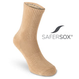 Chaussettes de sport avec protection anti-tiques et anti-moustiques – Beige / 3 paires