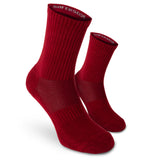 Anti-Zecken & Mückenschutz Sportsocken – Bordeaux / 1 Paar