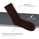 Anti-Zecken & Mückenschutz Sportsocken – Braun / 1 Paar