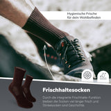 Anti-Zecken & Mückenschutz Sportsocken – Braun / 1 Paar