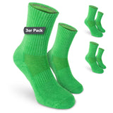 Anti-Zecken & Mückenschutz Sportsocken – Grasgrün / 3 Paar