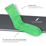 Anti-Zecken & Mückenschutz Sportsocken – Grasgrün / 1 Paar