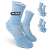 Chaussettes de sport – Bleu Clair / 3 paires