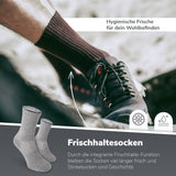 Chaussettes de sport avec protection anti-tiques et anti-moustiques – Gris chiné / 1 paire