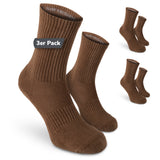 Chaussettes de sport avec protection anti-tiques et anti-moustiques - Moka / 3 paires