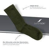 Anti-Zecken & Mückenschutz Sportsocken – Olivgrün / 1 Paar