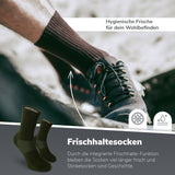 Anti-Zecken & Mückenschutz Sportsocken – Olivgrün / 1 Paar