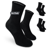 Chaussettes de sport avec protection anti-tiques et anti-moustiques – Noir / 3 paires