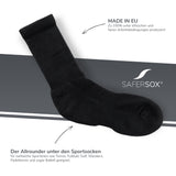 Chaussettes de sport avec protection anti-tiques et anti-moustiques – Noir / 3 paires