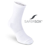 Chaussettes de sport avec protection anti-tiques et anti-moustiques – Blanches / 3 paires